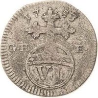 6 Pfennigs reverse