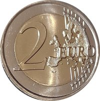 2 Euros reverse