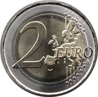 2 Euros reverse