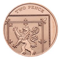 2 Pence reverse