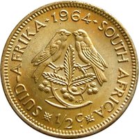½ Cent reverse