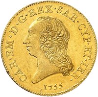2.5 Doppie obverse