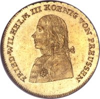 1 Gold Friedrich obverse