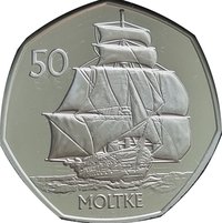 50 Pence reverse