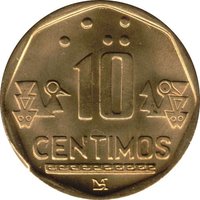 10 Centimos reverse