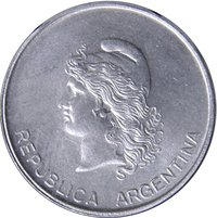 5 Centavos obverse