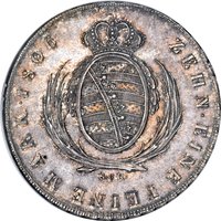4⁄3 Saxon thaler reverse