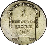 1 Conventionsthaler reverse