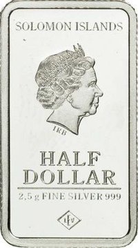 ½ Dollar obverse