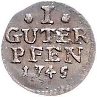 1 Guter Pfennig reverse
