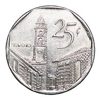 25 Centavos reverse