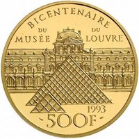 500 Francs reverse