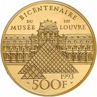 500 Francs reverse