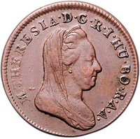½ Kreuzer obverse
