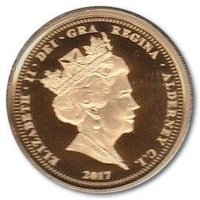 ½ Sovereign obverse