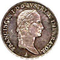 ½ Thaler obverse
