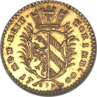 ¼ Ducat obverse