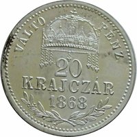 20 Kreuzers reverse