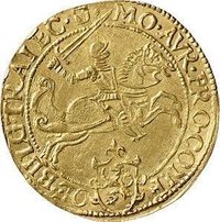 ½ Gold Rider obverse