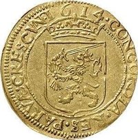 ½ Gold Rider reverse