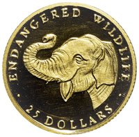 25 Dollars reverse
