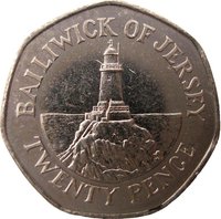 20 Pence reverse
