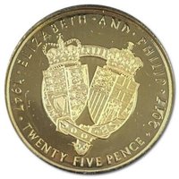 25 Pence reverse