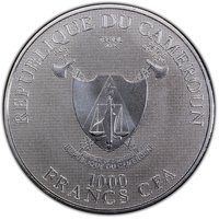 1000 Francs CFA obverse