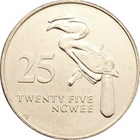 25 Ngwee reverse