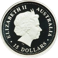 15 Dollars obverse