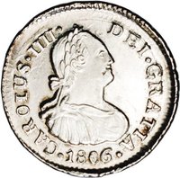 ½ Real obverse