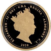 ¼ Sovereign obverse