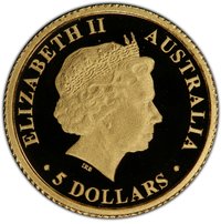 5 Dollars obverse