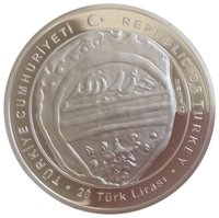 20 Lira obverse
