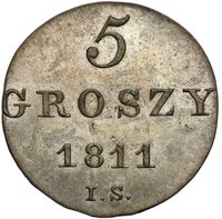 5 Groszy reverse