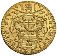 ½ Zecchino obverse