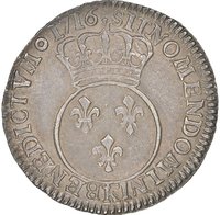 1⁄20 Silver Ecu reverse