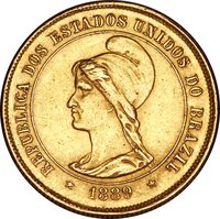 10000 Réis obverse