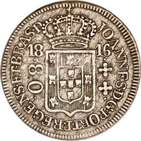 80 Réis obverse