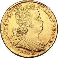 6400 Réis obverse