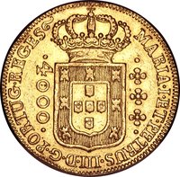 4000 Réis obverse