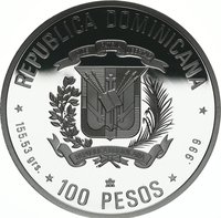 100 Pesos obverse