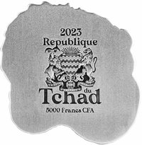 5000 Francs CFA obverse