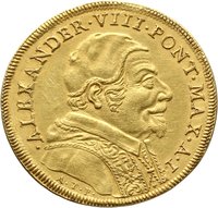 4 Scudi obverse