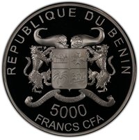 5000 Francs CFA obverse