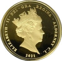 ½ Sovereign obverse
