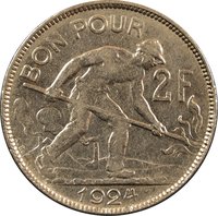 2 Francs reverse