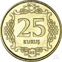 25 Kuruş reverse
