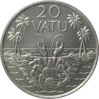 20 Vatu reverse