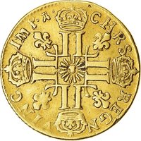 1 Gold Louis reverse